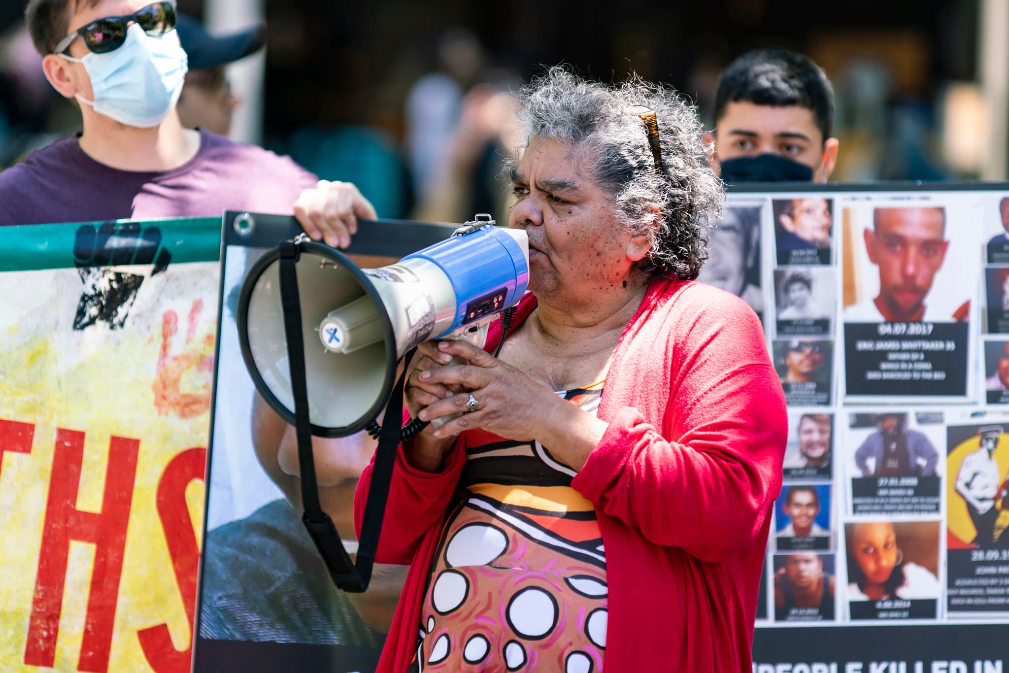 Speaking out against deaths in custody shame